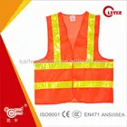 Hi vis Lime Vests AFor Motorcycle Jacket For Roadway Safety KF-005-5