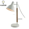 European concise design white painted morden metal Table lamp for home hotel