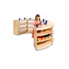 Nursery pre school library wood furniture sets montessori furniture for children