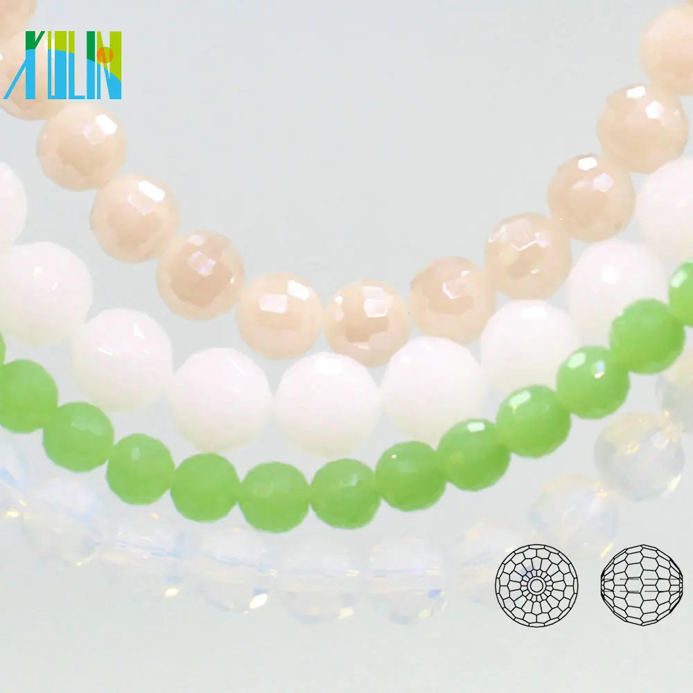 round earth glass football shape 10mm disco ball crystal beads