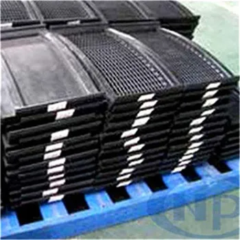 Ore vibrating screen dewatering screen plate