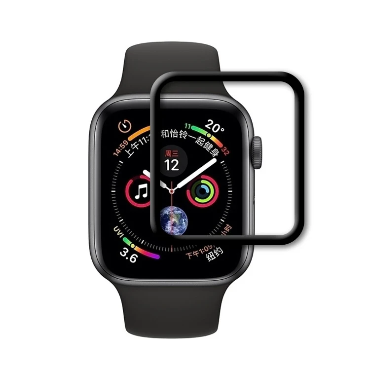 SIKAICASE 44mm 3D Curve Edge Anti Scratch For Apple Watch Series 4 Tempered Glass Screen Protector, Transparent
SIKAICASE 44mm 3D Curve Edge Anti Scratch For Apple Watch Series 4 Tempered Glass Screen Protector, Transparent
