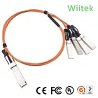 Ethernet Sfp Manufacture 40G QSFP To 4*10G SFP Active Optical Cable 40 Gigabit Ethernet QSFP AOC Cable QSFP-4X10G-AOC5M