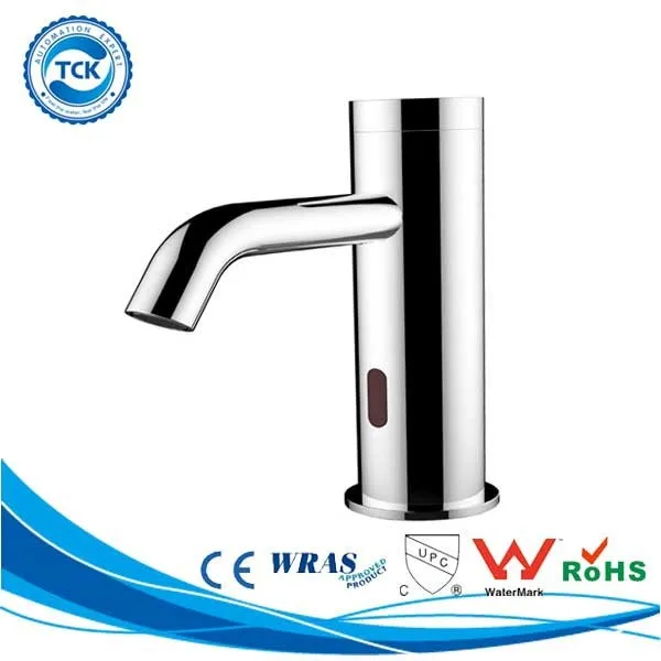 Hygiene Hands free time flow no-lead brass faucet sensor operated