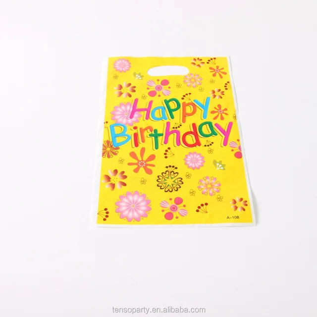 small gift plastic bag plastic goodie bags in bulk