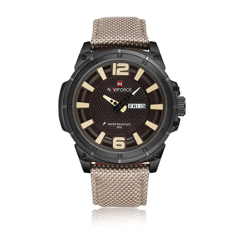 new men business nylon watch auto date clock army military 3d face japanese movement naviforce 9066 brand quartz wristwatch hot
new men business nylon watch auto date clock army military 3d face japanese movement naviforce 9066 brand quartz wristwatch hot