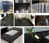Quartz stone table top/ black star quartz stone slab bench tops