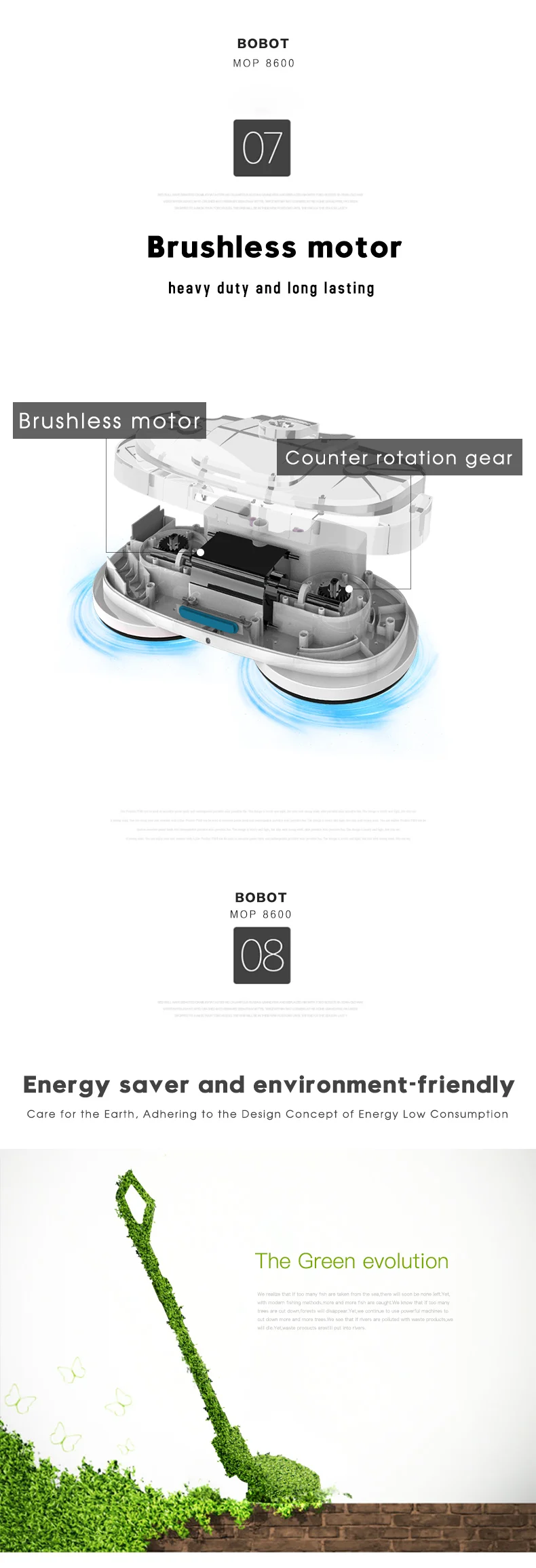 Электрическая Швабра Xiaomi Bobot Mop 8600s Отзывы