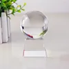 Crystal Globe Award Trophy on a Paragon Clear Round Base MH-Q0196