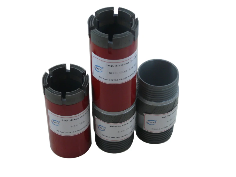 Drilling long and high effect T2-66 core drilling bits