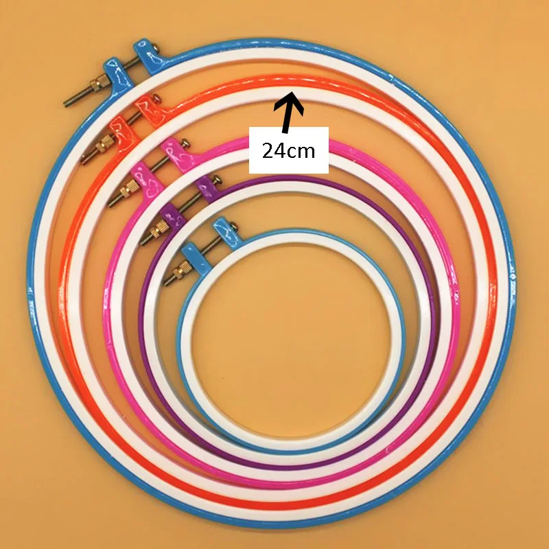 Ring Circle Random color Embroidery Hoop Hand DIY Household Sewing Wood Plastic Frame Cross Stitch Needle Craft Round Loop
Ring Circle Random color Embroidery Hoop Hand DIY Household Sewing Wood Plastic Frame Cross Stitch Needle Craft Round Loop
