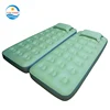 Sunshine Ultralight Portable 24-Coil PVC Flocking Double Inflatable Camping Sleeping Pad air mattress with pillow