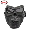 Skeleton Face Protector Full Face Military Tactical Skull Airsoft Mask