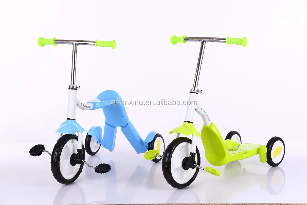 2016新しいモデル安い価格3輪セルフバランシング子供足キックスクーター/3 in1childキッズおもちゃプロ3ホイールミニミルコスクーター仕入れ・メーカー・工場