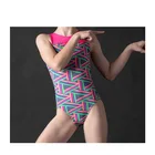 Ombre Cheap Gymnastic Practice Wear Fancy Girls Sleeveless Mystique Leotard Gymnastic Costumes