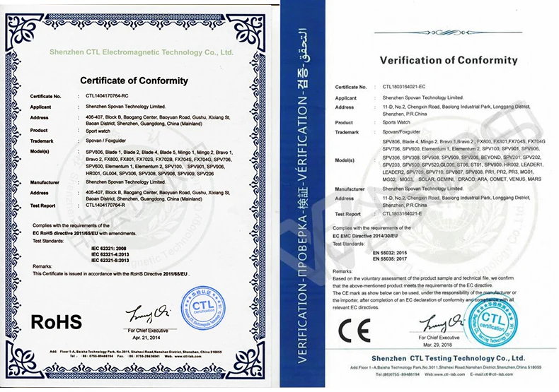 certification
