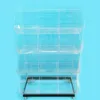 high quality clear acrylic display shelves for retail stores,15 compartments retail display