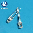 2018 New arrival white light round dip led diode for flashlight