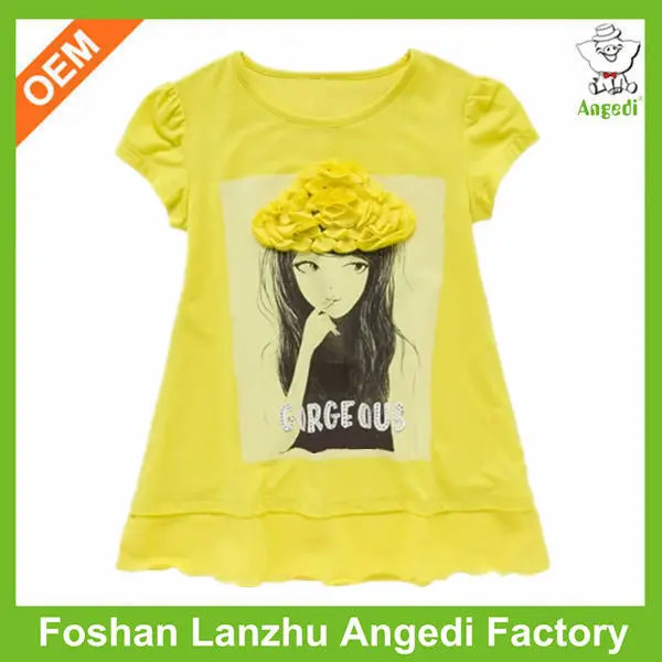 Newest style kids girls chinese clothes brands