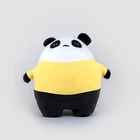 Custom PP Cotton Filling Panda Appearance Modern Mini Throw Pillow