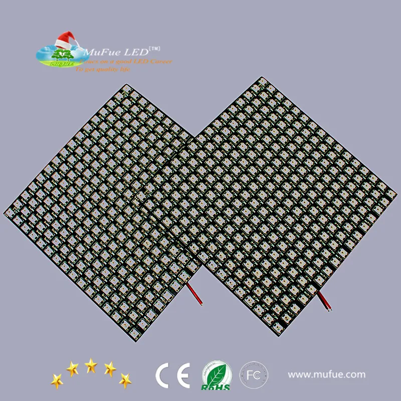 addressable ws2812 SK6812 pixel panel 8x8 marqueen led halo kits display screen-2.jpg
