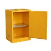 Factory supply yellow steel fire protection tool storage cabinet