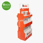 Bright Design Big Sale Cardboard Floor Display for Candy