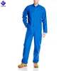 Electric Blue Long-Sleeve Oversized Coverall Work Wear Uniforms