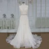 Special day new special shiny tulle with crystal beads on waistline wedding dress gown