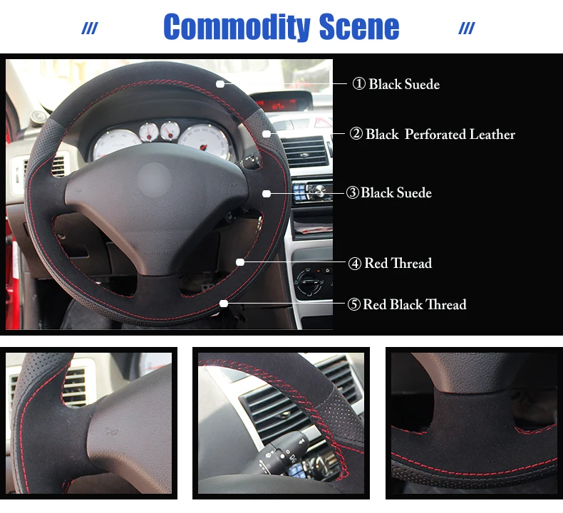 for Peugeot 307 steering wheel covers