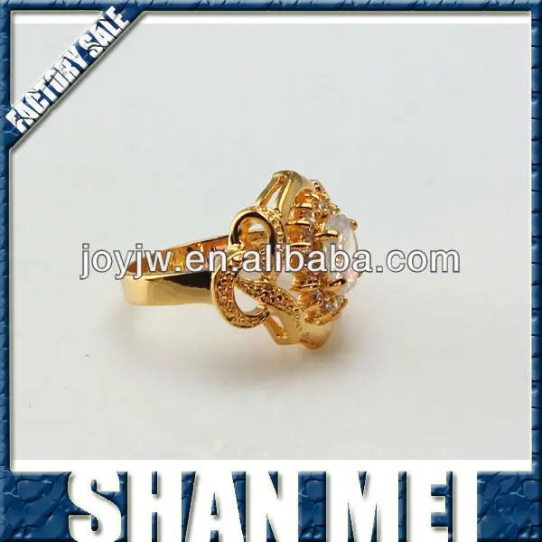 golden fashion ring