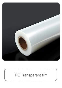 Price favorable soft super clear mattress packing PVC roll film