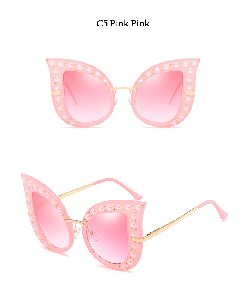 Rimless Cat Eye Sunglasses (17)