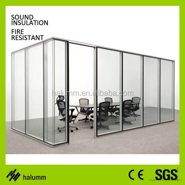 Office Partition Standard Size Aluminum Profile Clear Glass Tempered Office Partition Standard Size Aluminum Profile Clear Glass Tempered Wall View Halumm Details From