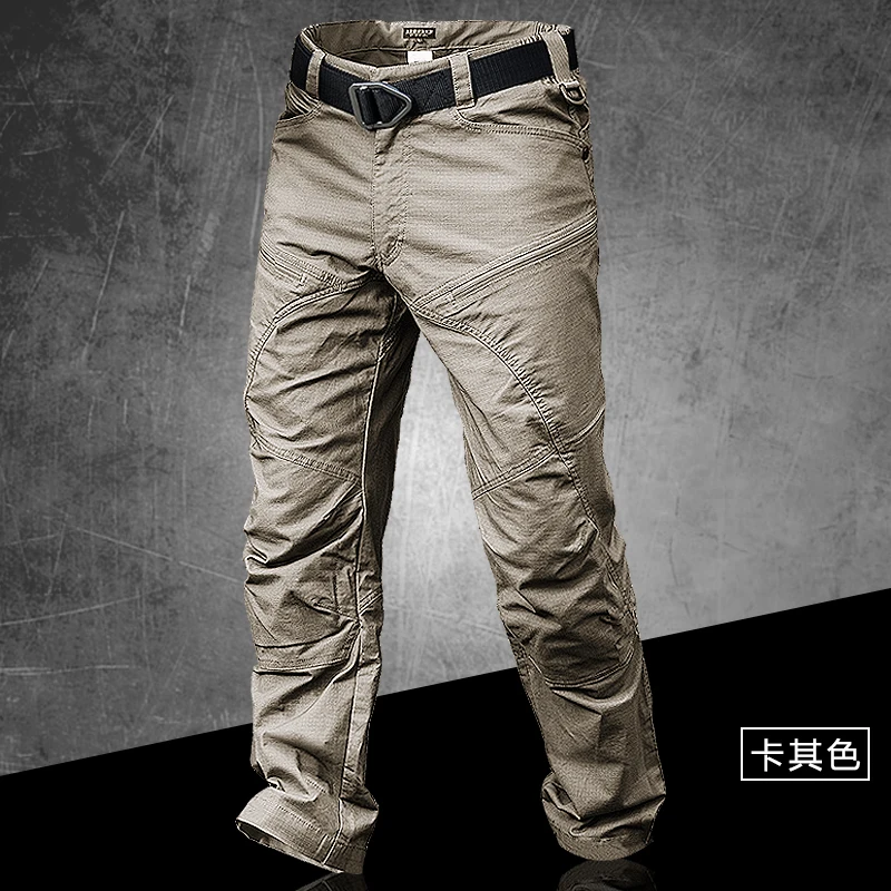 PrunGoo Cargo Pants Men Waterproof Tactical Pants for Men Breathable Hiking Pants Men Quick Dry Outdoor 