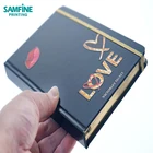 Custom foil stamping logo basebound fancy paper hardcover notebook with elastic band