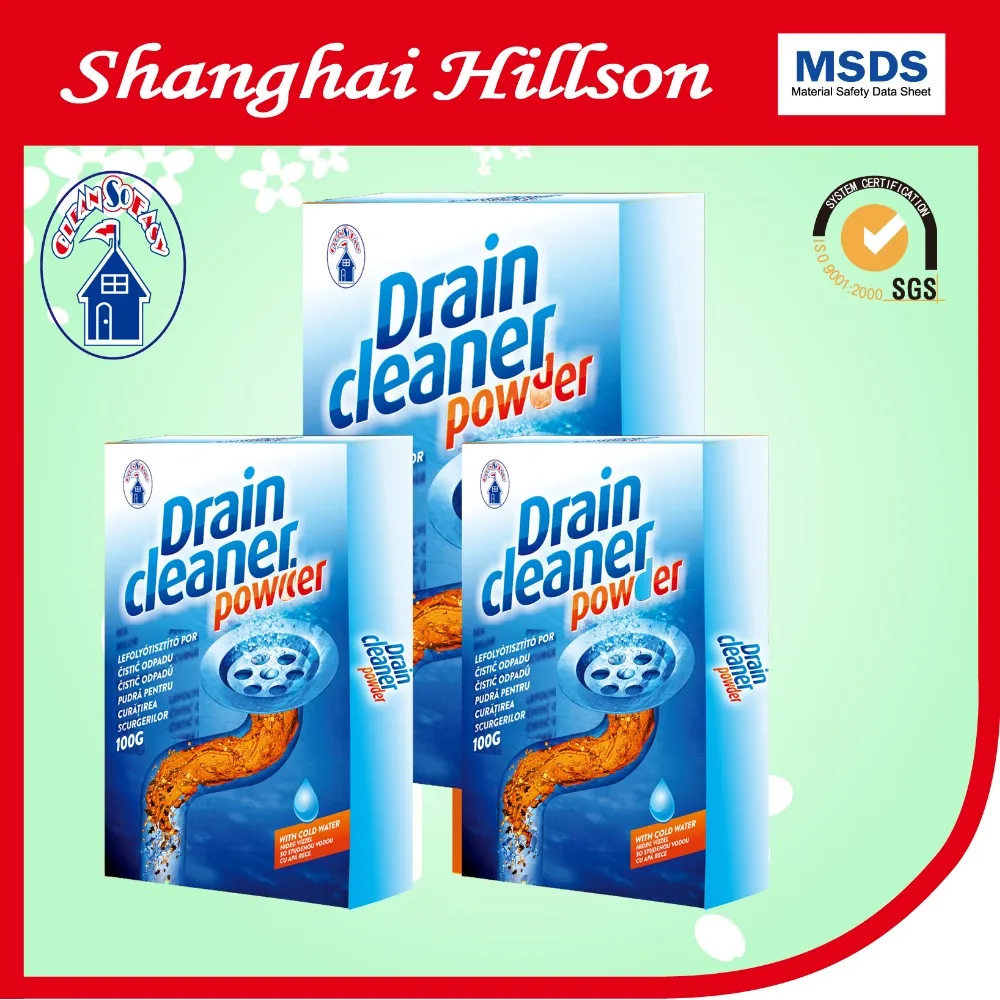 Super Clean China Supplier Chemical Drain Cleaner Powder Pipe Cleaner