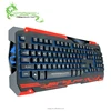 OEM 3 colors Backlit multimedia mechanical keyboard faux 104 keys