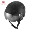 Amazon hot selling night skiing helmets new design safety snowboard helmets for night sports