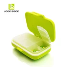 LOOK BACK Easy to Take Functional PP Pill Kit Plastic Pill Box Month for Sale