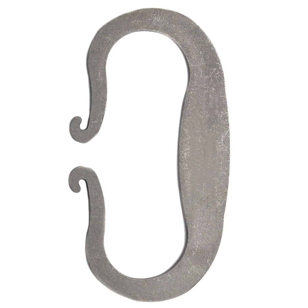 High Carbon Steel Striker Flint Steel Striker Outdoor Emergency Fire Starter Fire Striker, Silver
High Carbon Steel Striker Flint Steel Striker Outdoor Emergency Fire Starter Fire Striker, Silver