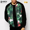 Custom allover print sublimation floral print jacket