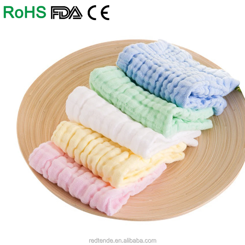 pure cotton gauze kerchief water absorption 6 layers baby