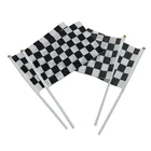 Racing Checkered Flag Cheap Polyester Custom Checkered Flag for Coach Training