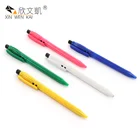 Unique Products Smooth Durable ABS Plastic Custom Advertising Logo Retractable Ball Pen