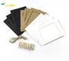Wall Decor Promotional Gift Item Custom Printing Kraft Paper Photo Frame With Clips