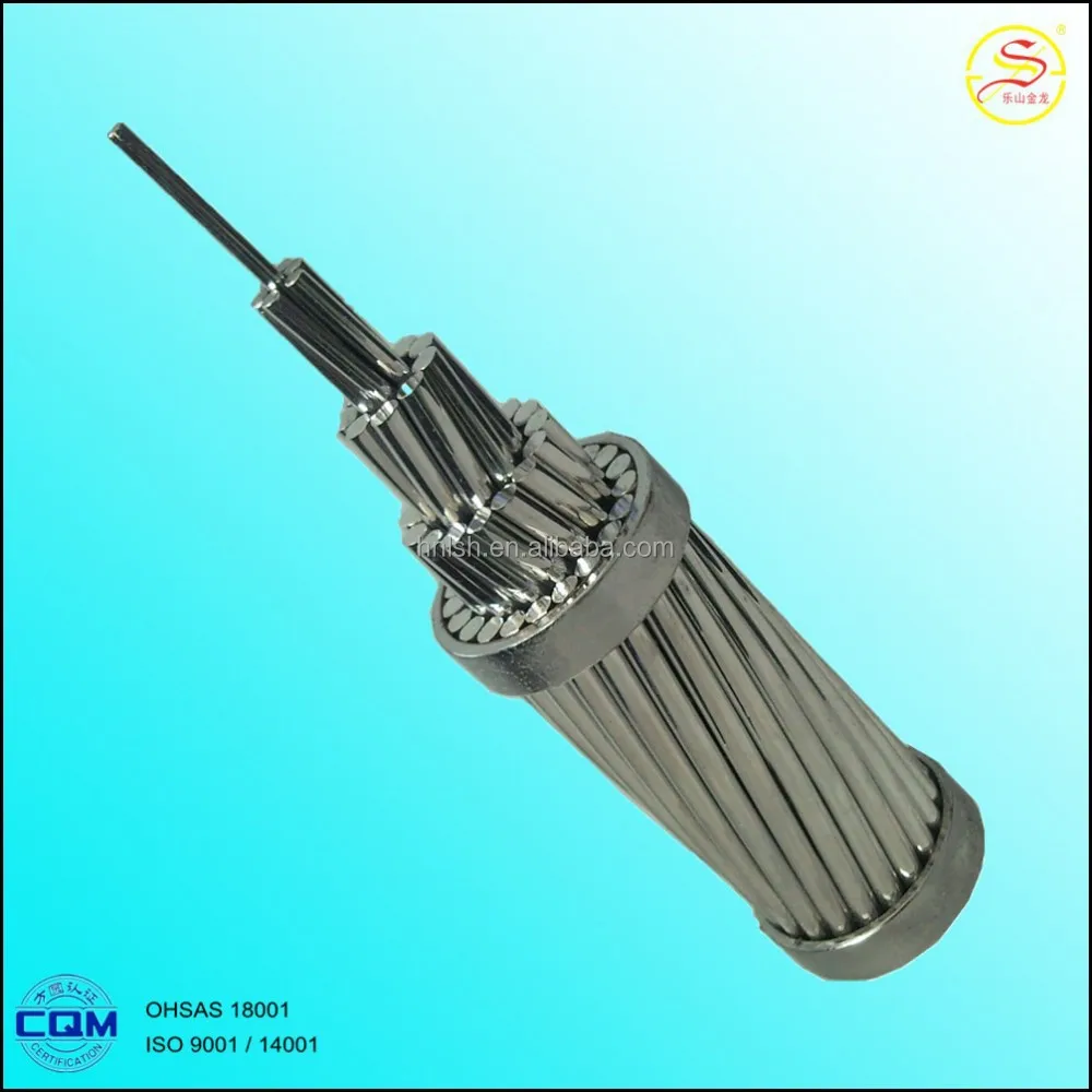Aluminum Conductor Steel Reinforced Overhead Power Cable Iec And Din