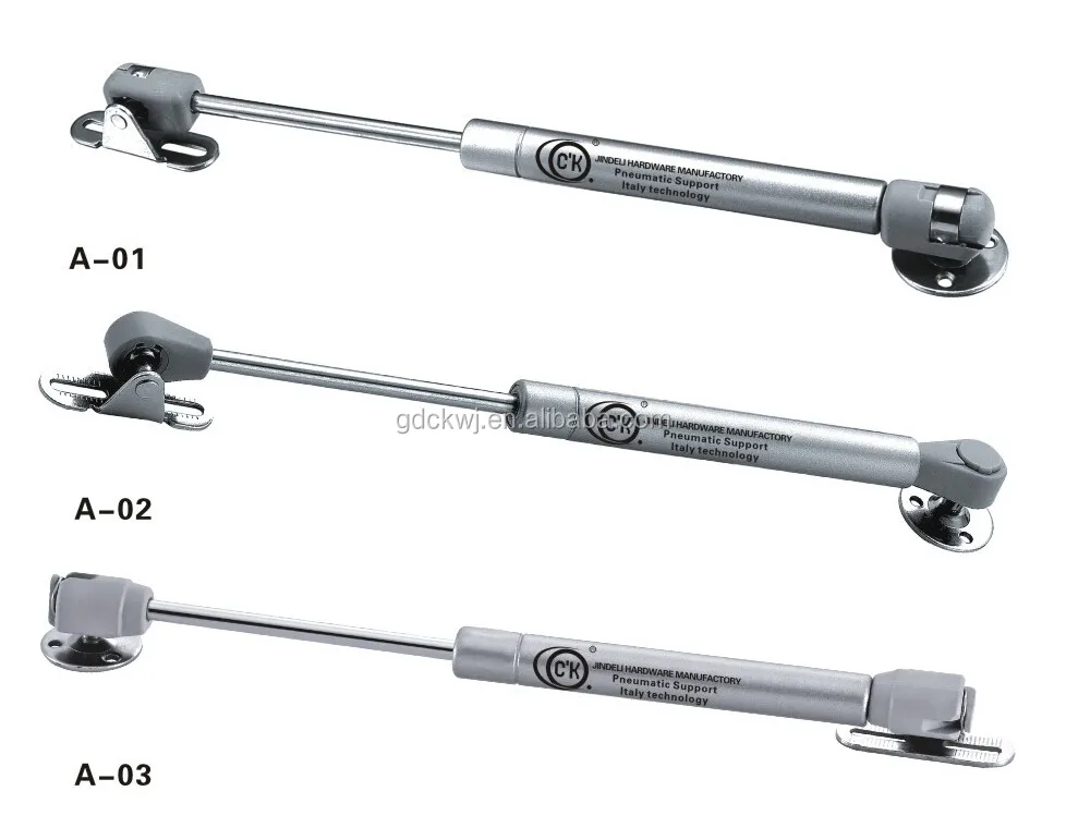 adjustable heigh cheap price 100n cross reference gas spring for cupboard