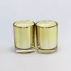 Wholesale Soy Scented Wax Candle In Glass Candle Container Holders Jar