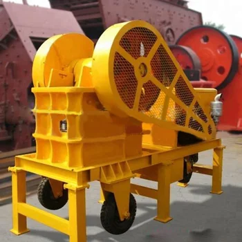 China Factory Mini small mobile diesel rock stone jaw crusher with the best price